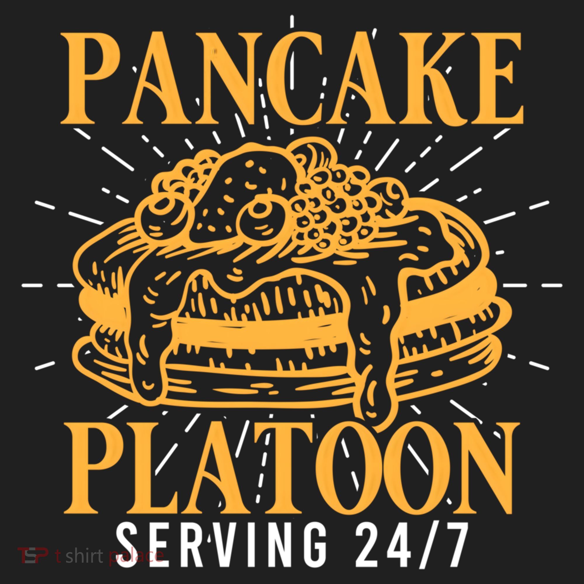 Pancake Platoon Football Line Great Gift Beanie