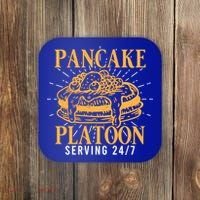 Pancake Platoon Football Line Great Gift Coaster thumb 0