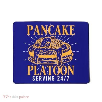 Pancake Platoon Football Line Great Gift Mousepad