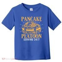 Pancake Platoon Football Line Great Gift Toddler T-Shirt thumb 0