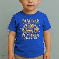 Pancake Platoon Football Line Great Gift Toddler T-Shirt thumb 2