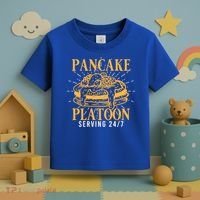 Pancake Platoon Football Line Great Gift Toddler T-Shirt thumb 3
