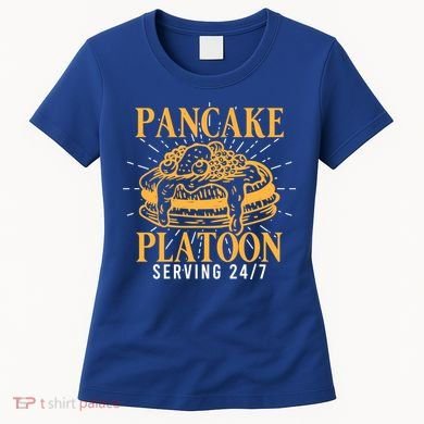 Pancake Platoon Football Line Great Gift Women's T-Shirt