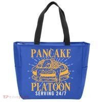 Pancake Platoon Football Line Great Gift Tote Bag thumb 0