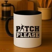 Pitch Please Funny Baseball Coffee Mug thumb 4