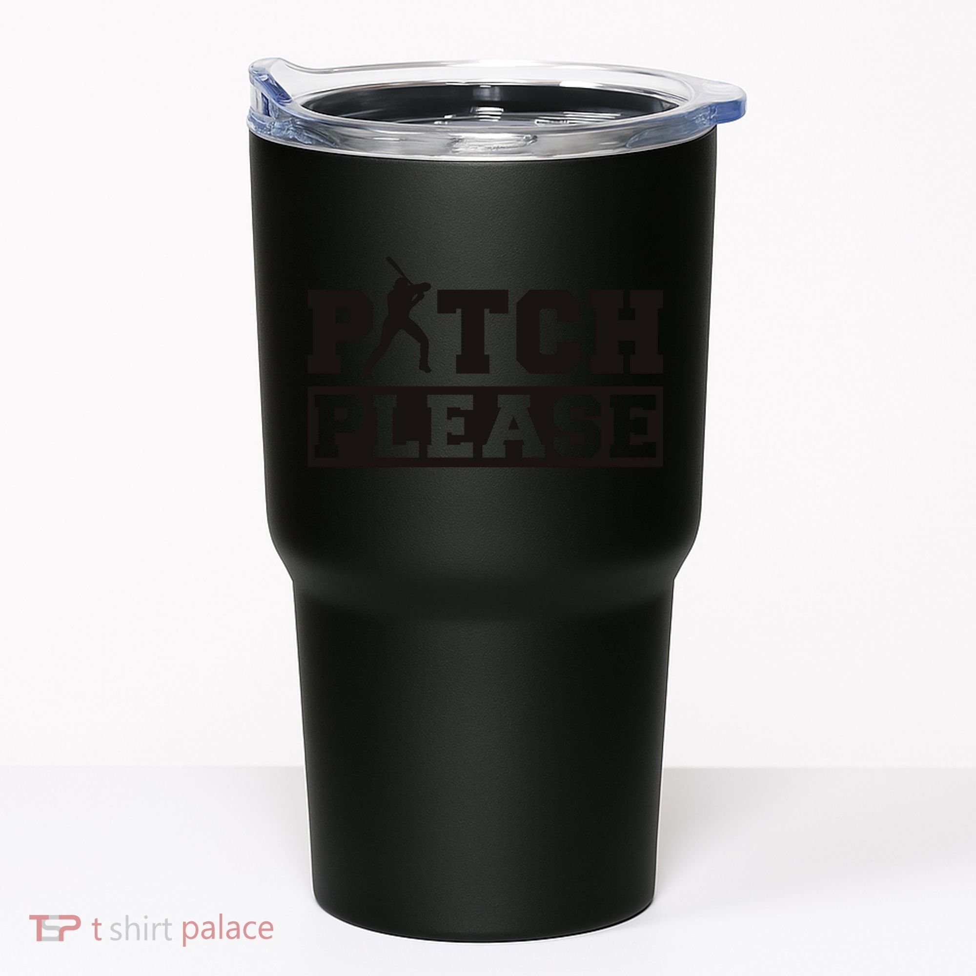 Pitch Please Funny Baseball Tumbler