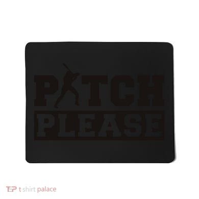 Pitch Please Funny Baseball Mousepad
