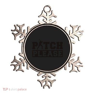 Pitch Please Funny Baseball Ornament
