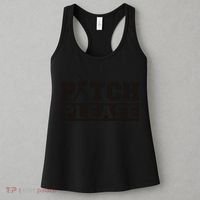 Pitch Please Funny Baseball Women's Tank Top thumb 3