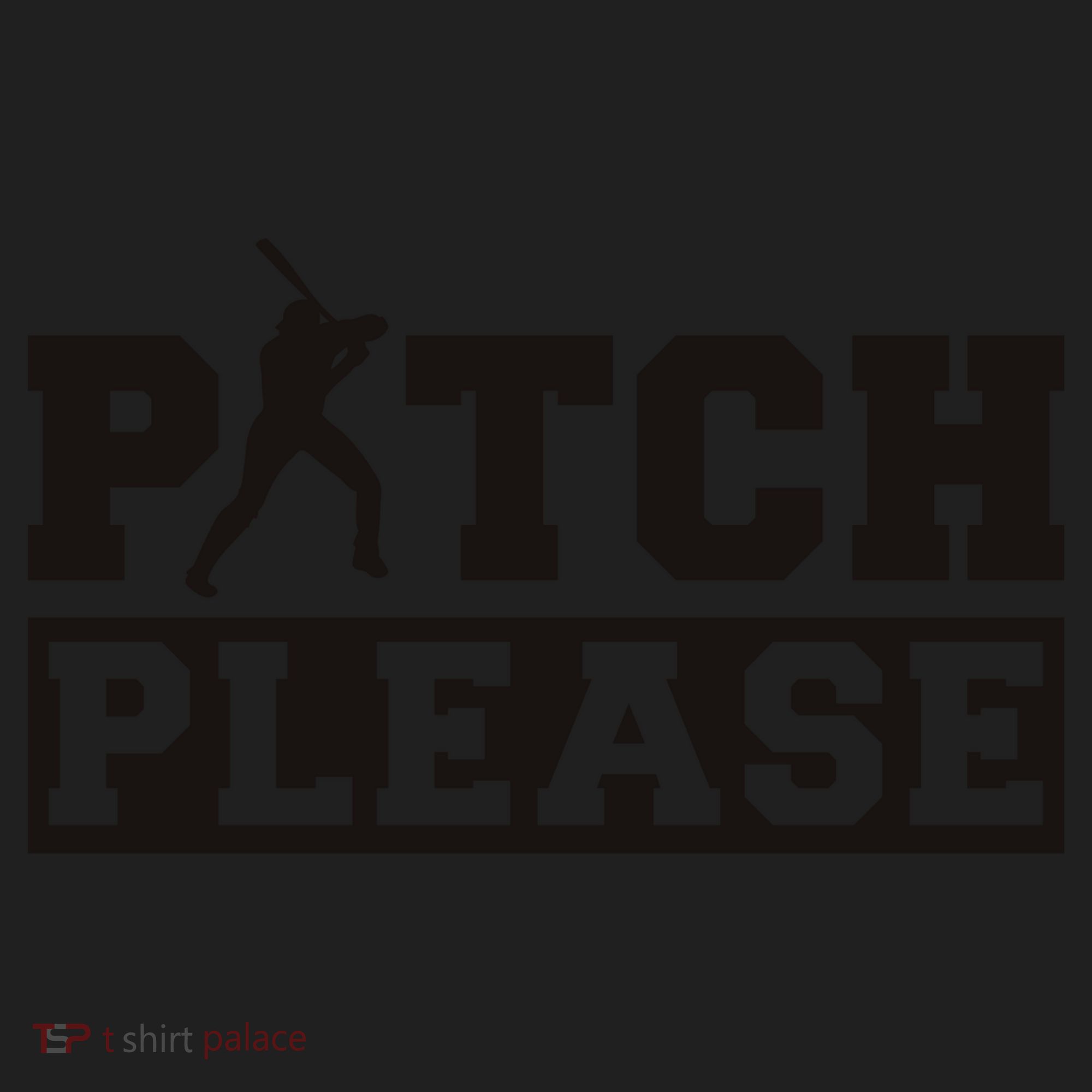 Pitch Please Funny Baseball Golf Towel