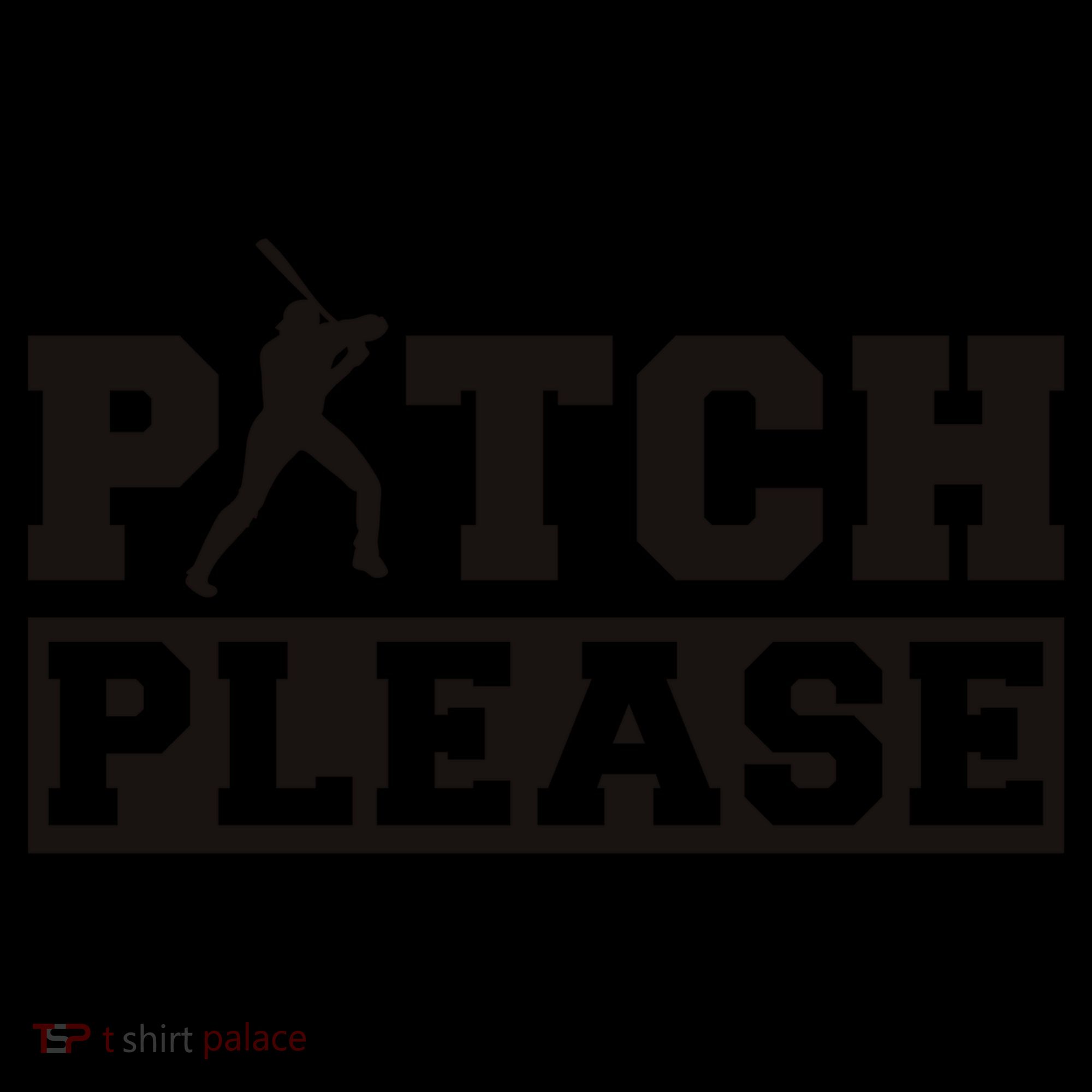 Pitch Please Funny Baseball Kids Sweatshirt