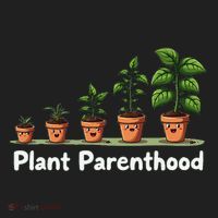 Plant Parenthood For Plant Moms & Dads Funny Cute Women's Sweatshirt thumb 2