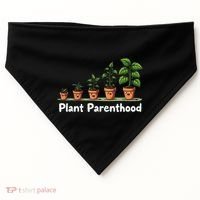 Plant Parenthood For Plant Moms & Dads Funny Cute USA-Made Doggie Bandana thumb 0