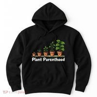 Plant Parenthood For Plant Moms & Dads Funny Cute Hoodie thumb 0