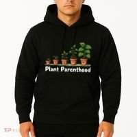 Plant Parenthood For Plant Moms & Dads Funny Cute Hoodie thumb 2