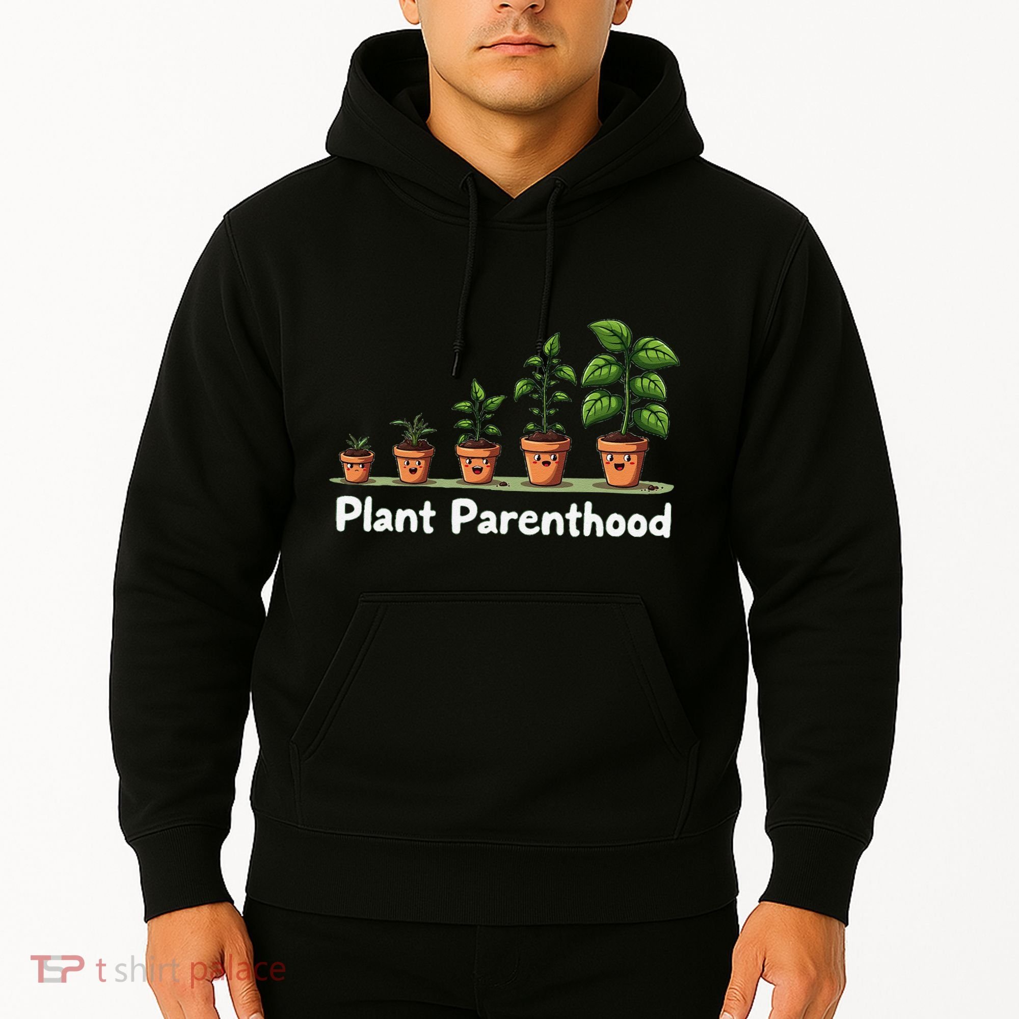 Plant Parenthood For Plant Moms & Dads Funny Cute Hoodie