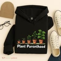 Plant Parenthood For Plant Moms & Dads Funny Cute Hoodie thumb 4