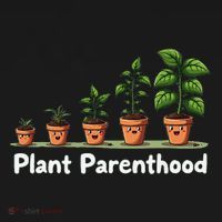 Plant Parenthood For Plant Moms & Dads Funny Cute Sweatshirt thumb 3