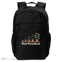 Plant Parenthood For Plant Moms & Dads Funny Cute Backpack thumb 0