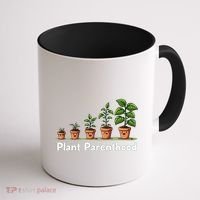 Plant Parenthood For Plant Moms & Dads Funny Cute Coffee Mug thumb 1