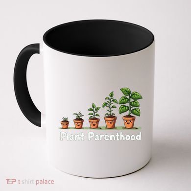 Plant Parenthood For Plant Moms & Dads Funny Cute Coffee Mug