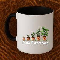 Plant Parenthood For Plant Moms & Dads Funny Cute Coffee Mug thumb 2