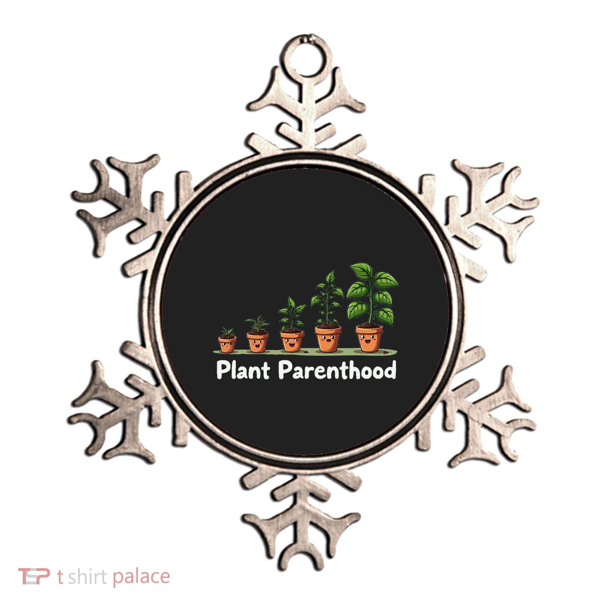 Plant Parenthood For Plant Moms & Dads Funny Cute Ornament