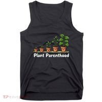 Plant Parenthood For Plant Moms & Dads Funny Cute Tank Top thumb 0