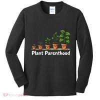 Plant Parenthood For Plant Moms & Dads Funny Cute Kids Long Sleeve Shirt thumb 0