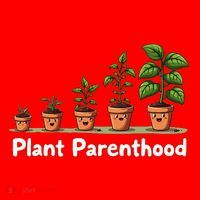 Plant Parenthood For Plant Moms & Dads Funny Cute Santa Hat thumb 1