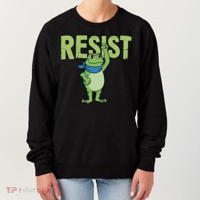 Portland Protest Frog Women's Sweatshirt