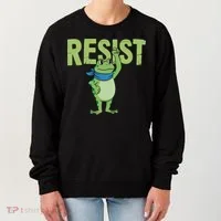 Portland Protest Frog Women's Sweatshirt thumb 0