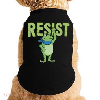 Portland Protest Frog Doggie Tank