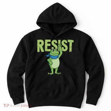 Portland Protest Frog Hoodie