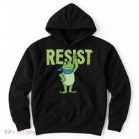 Portland Protest Frog Hoodie thumb 0