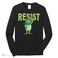 Portland Protest Frog Long Sleeve Shirt thumb 0