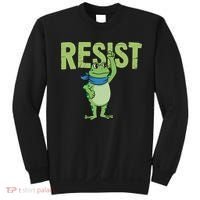 Portland Protest Frog Sweatshirt thumb 0