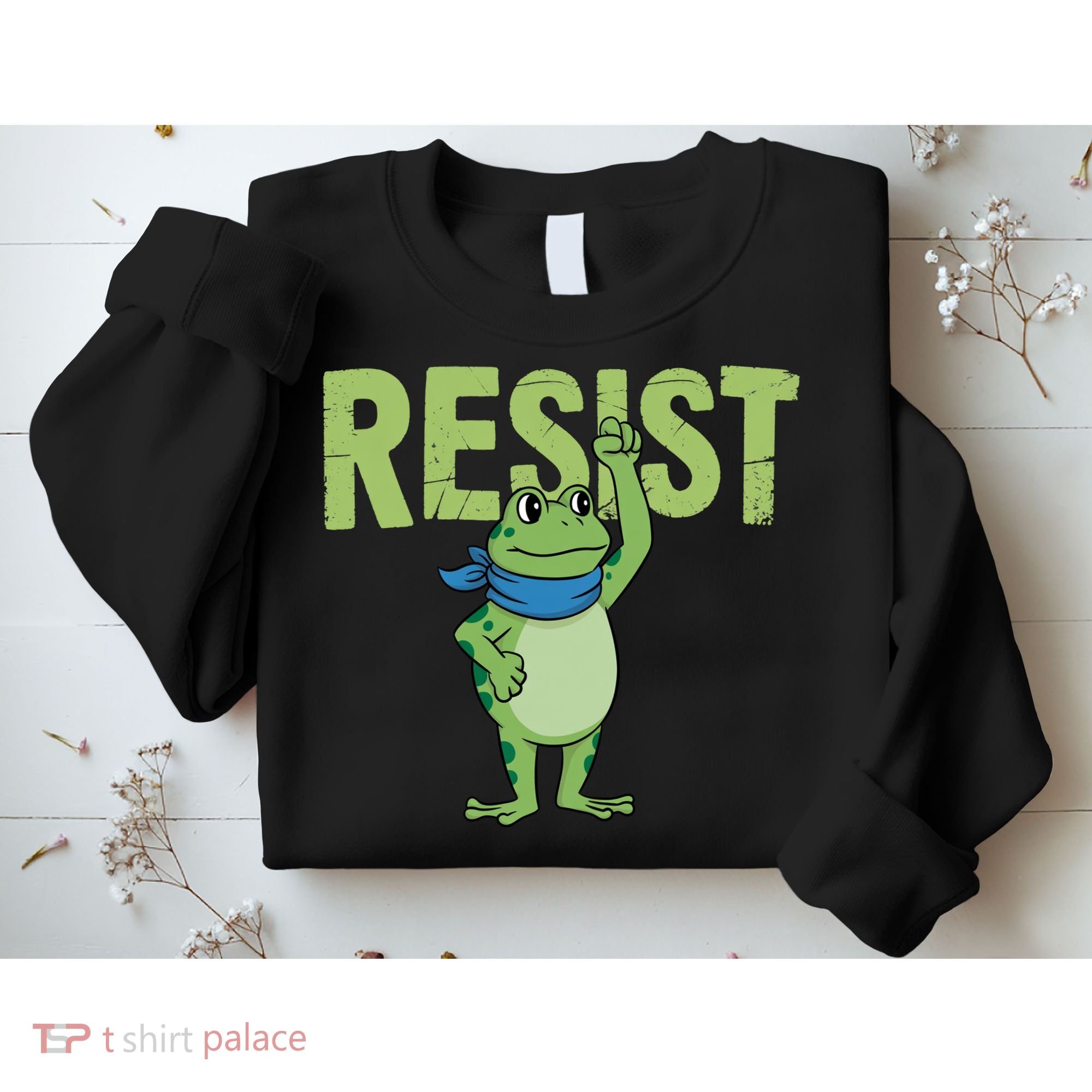 Portland Protest Frog Sweatshirt
