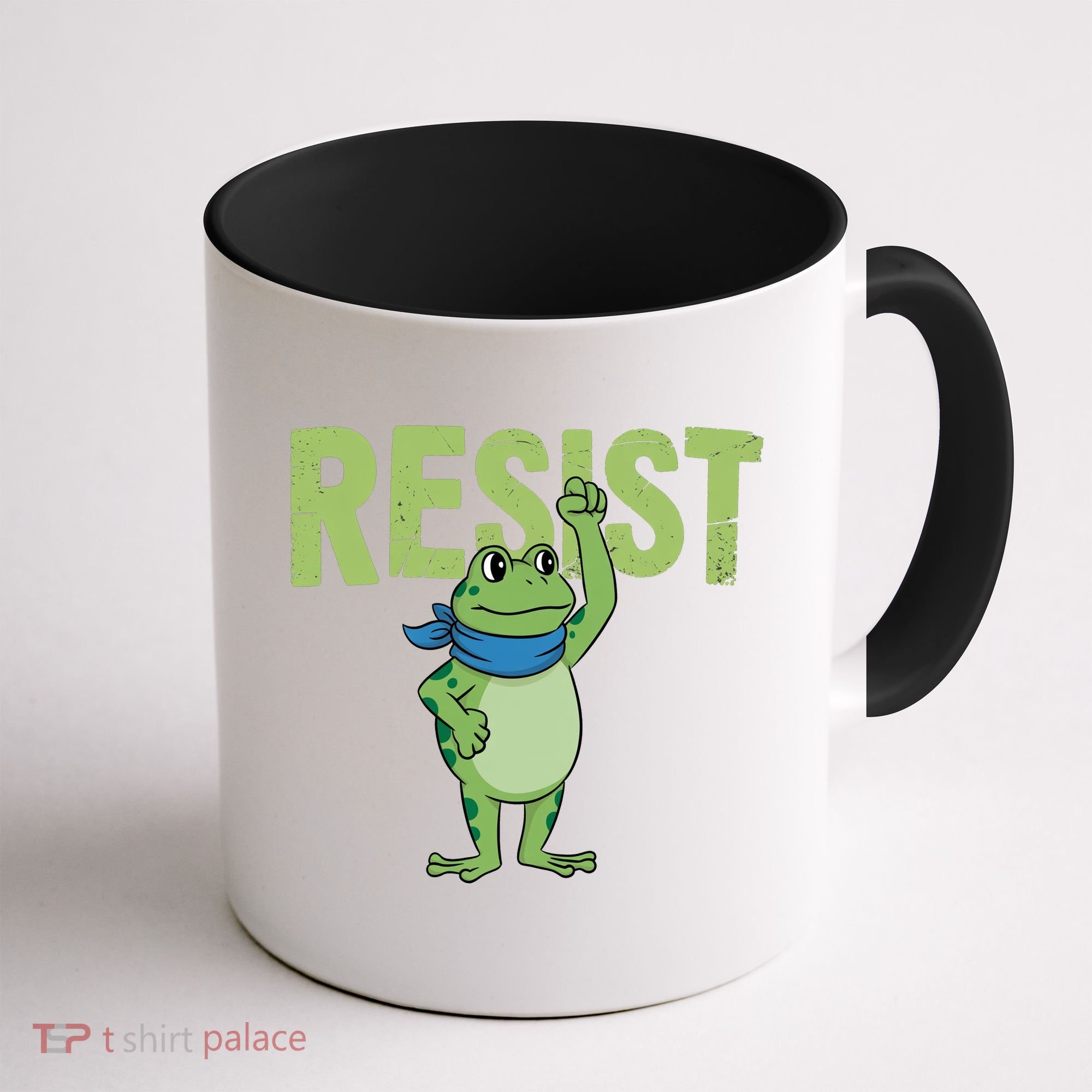Portland Protest Frog Coffee Mug