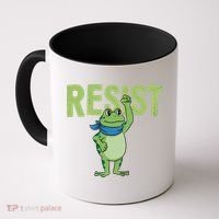 Portland Protest Frog Coffee Mug thumb 0