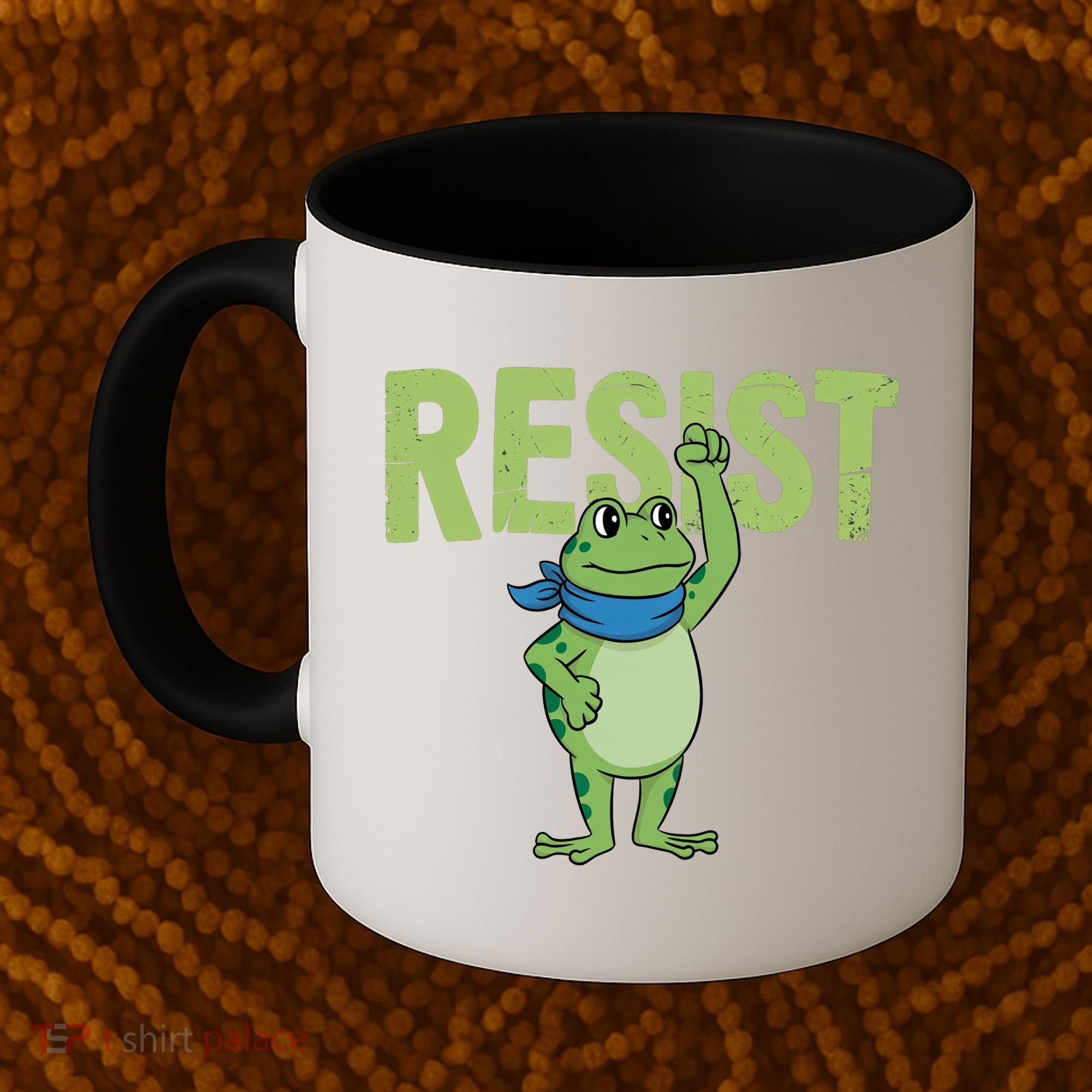 Portland Protest Frog Coffee Mug