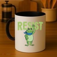 Portland Protest Frog Coffee Mug thumb 4