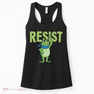 Portland Protest Frog Women's Tank Top