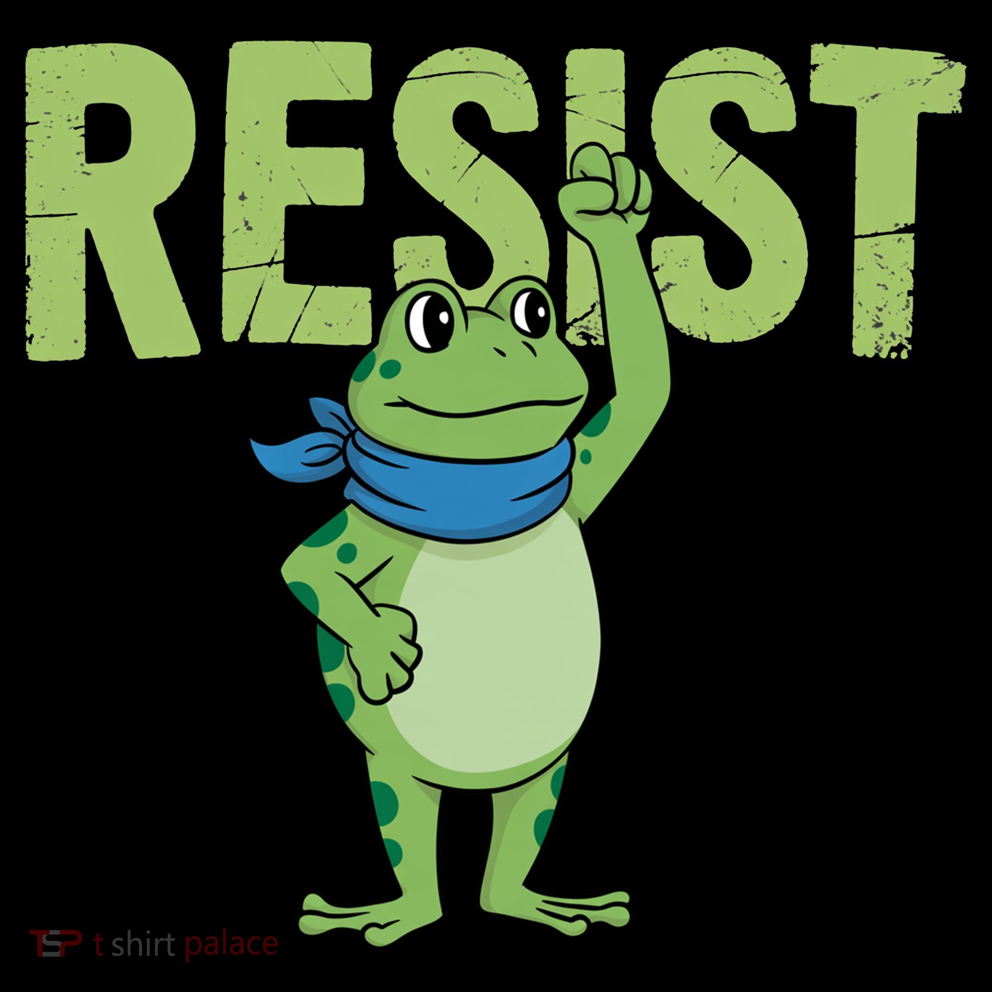 Portland Protest Frog Baby Bodysuit