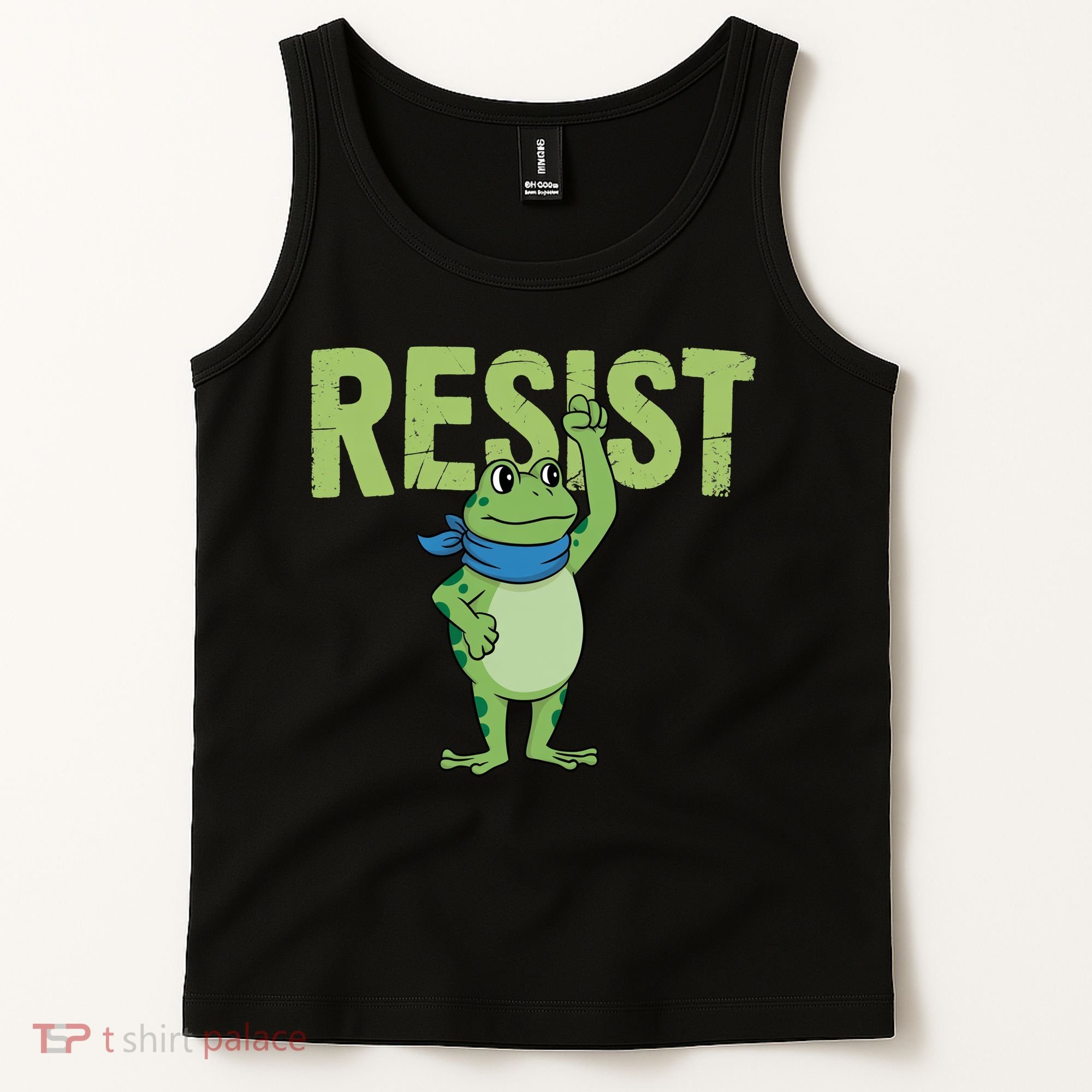 Portland Protest Frog Tank Top