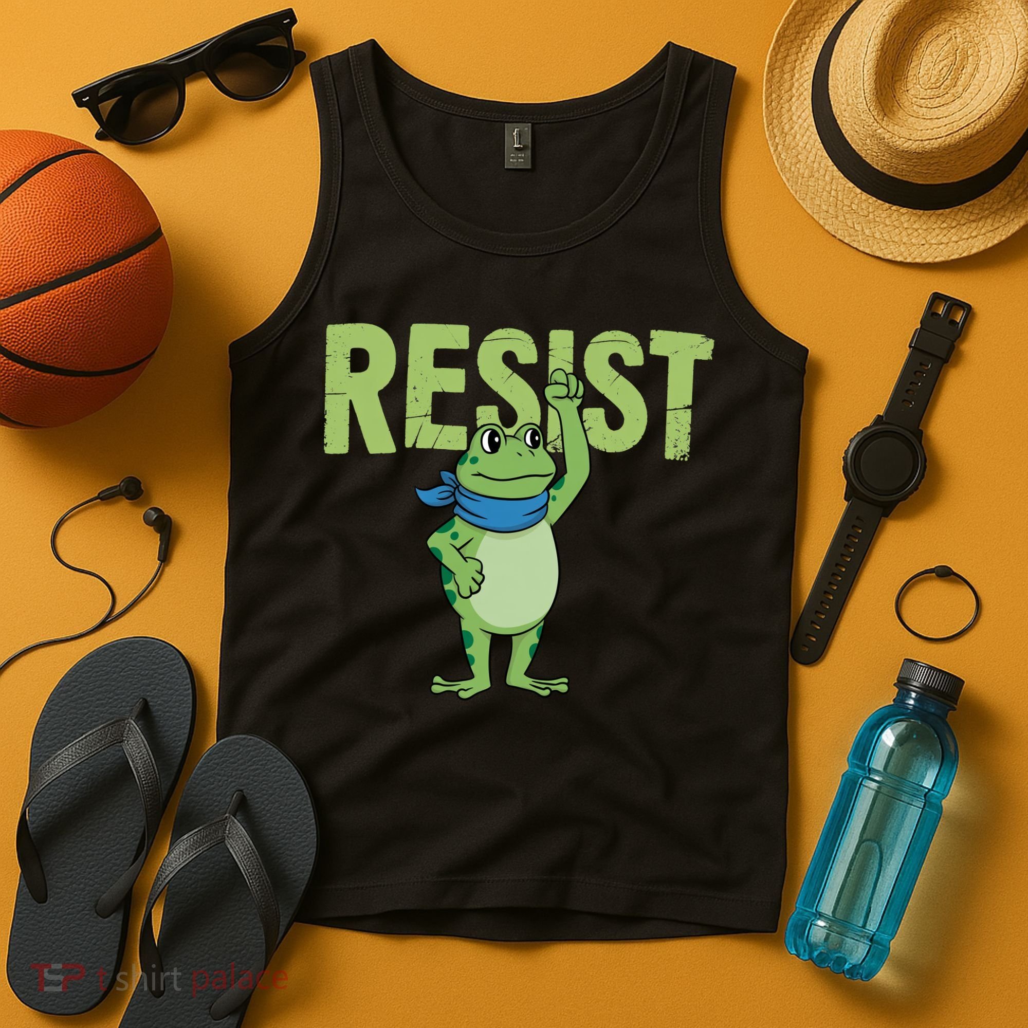 Portland Protest Frog Tank Top