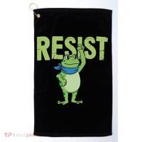 Portland Protest Frog Golf Towel thumb 0