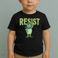 Portland Protest Frog Toddler T-Shirt thumb 2