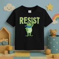Portland Protest Frog Toddler T-Shirt thumb 3