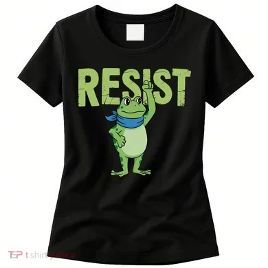 Portland Protest Frog Women's T-Shirt